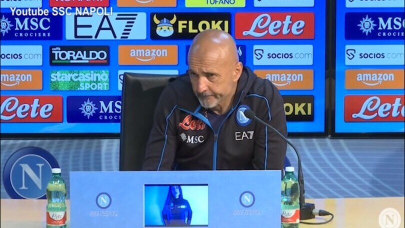 Spalletti su De Laurentiis: "Attento a metterci tutto a disposizione"