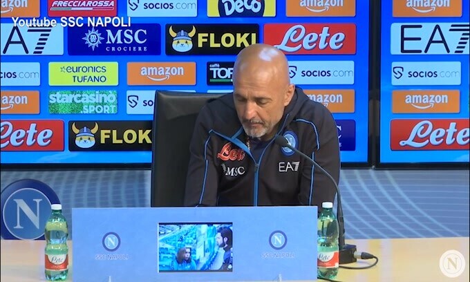 Spalletti: "De Laurentiis critico sui cambi? Non mi dà fastidio"