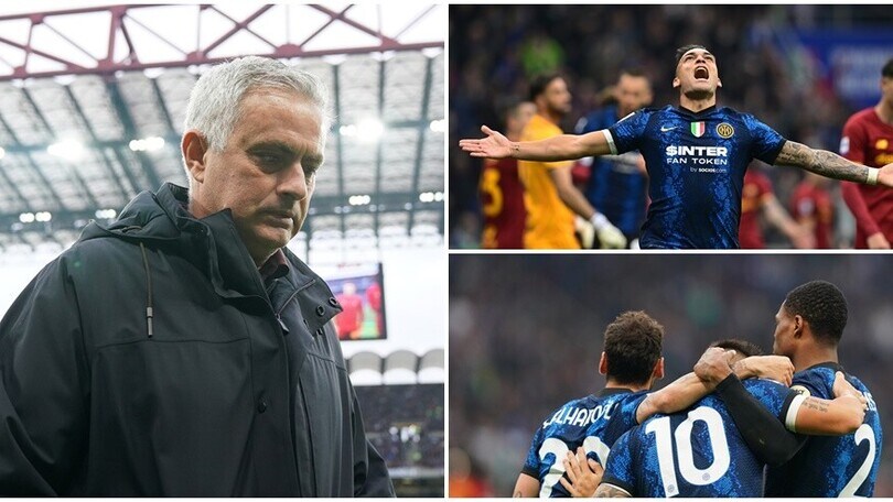Inter da urlo: la Roma di Mourinho travolta a San Siro