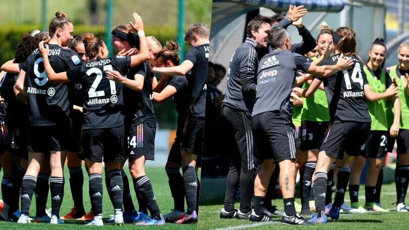 Juve Women, manita alla Lazio e scudetto più vicino