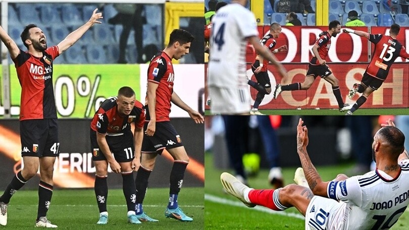 Badelj fa sognare il Genoa: il Cagliari si ferma sul palo di Joao Pedro