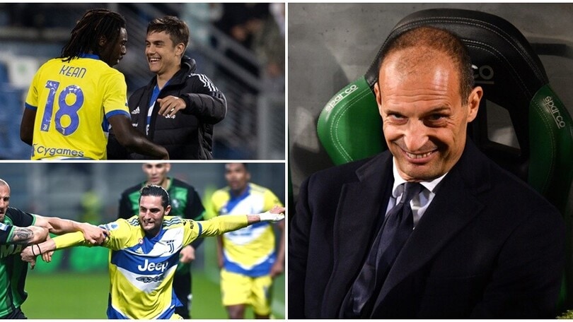 Sassuolo-Juve 1-2, le pagelle bianconere: Dybala, il gol e basta