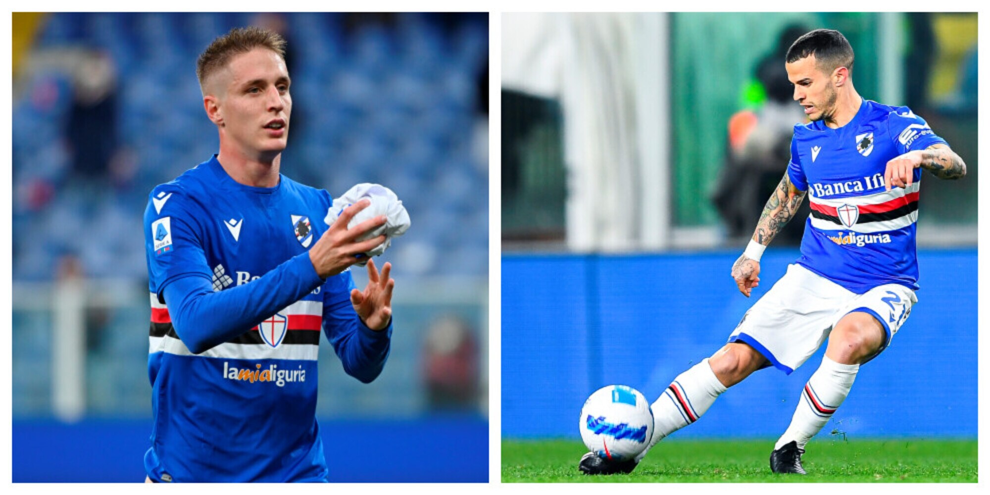 Sampdoria, mirino sul Genoa: Conti e Giovinco parzialmente in gruppo