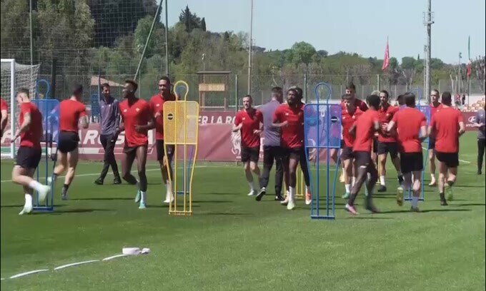 Leicester-Roma: Cristante presente alla rifinitura
