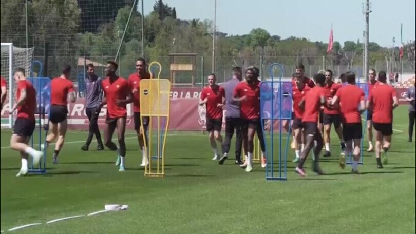 Leicester-Roma: Cristante presente alla rifinitura