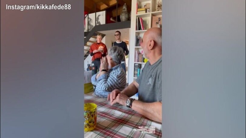 Papà Pellegrini compie gli anni, ecco la festa di Federica