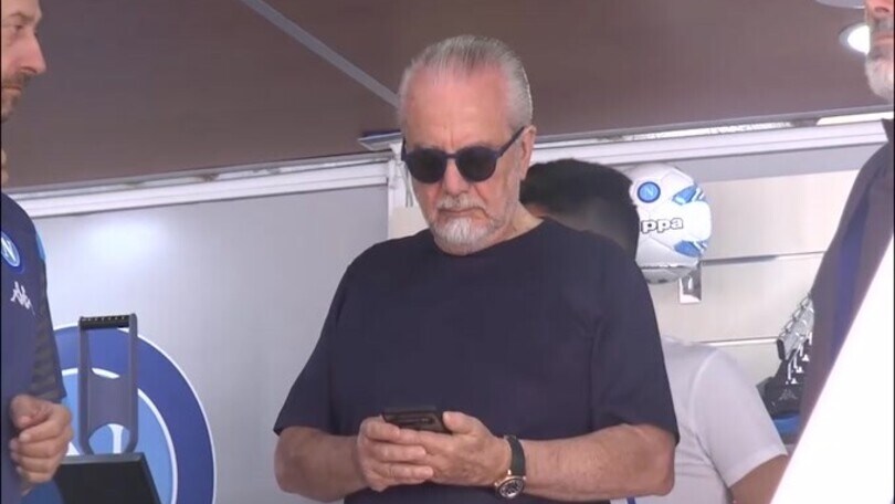 Napoli, le scuse di De Laurentiis ai tifosi