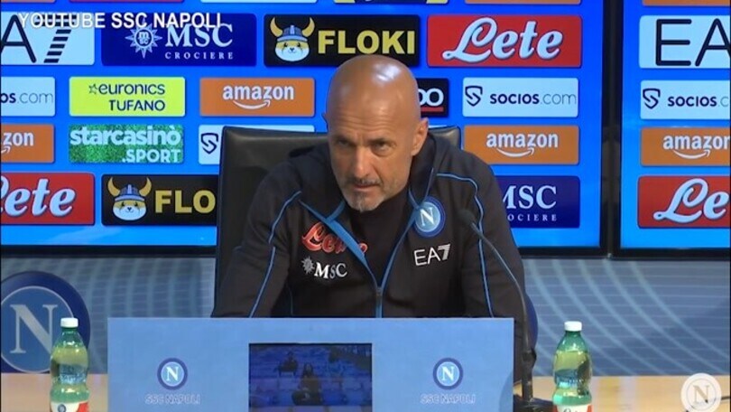 Spalletti: "Futuro? Voglio rimanere al Napoli"