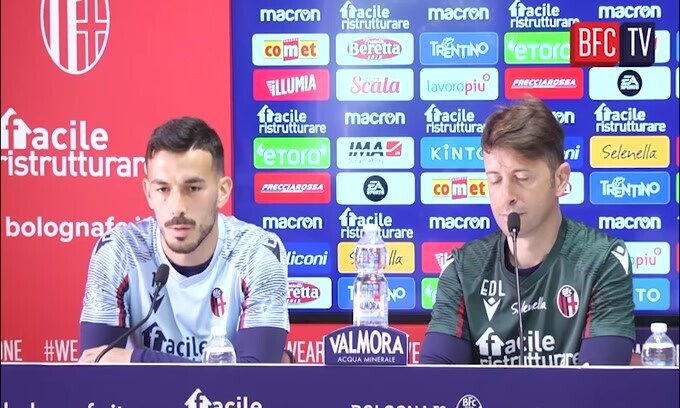 Sansone: "Spero nel gol del mio amico Soriano"