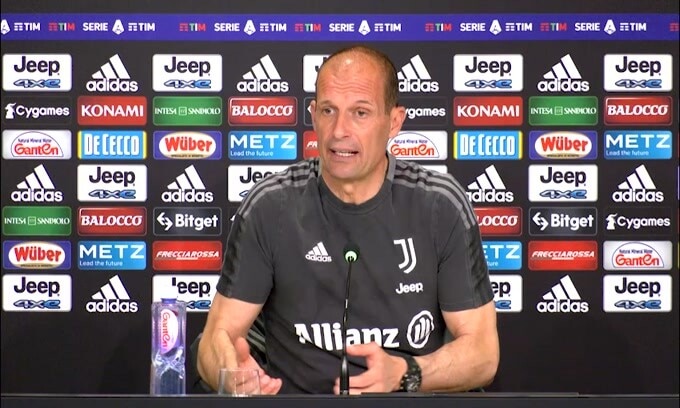 Allegri: "Che gara vorrei rigiocare? La Champions"