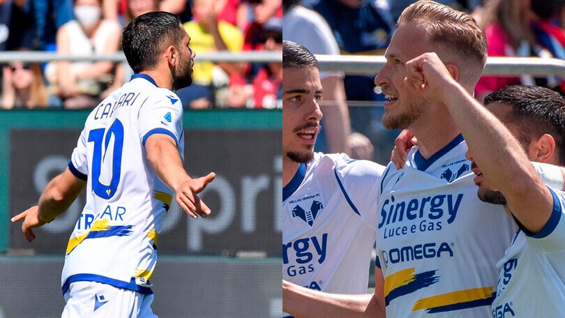 Il Verona sbanca Cagliari sull'asse Barak-Caprari