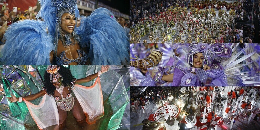 Che festa al Carnevale di Rio: l'ultima notte è magica FOTO