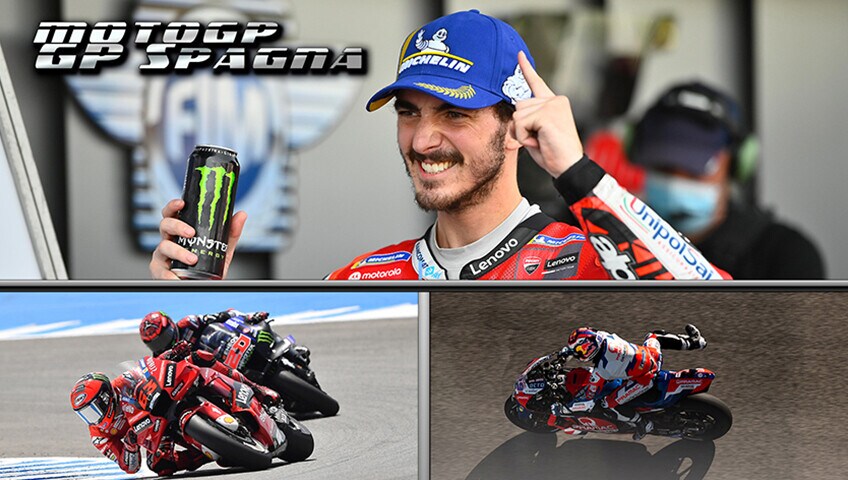 MotoGP, Bagnaia è tornato: pole position e vittoria nel GP Spagna