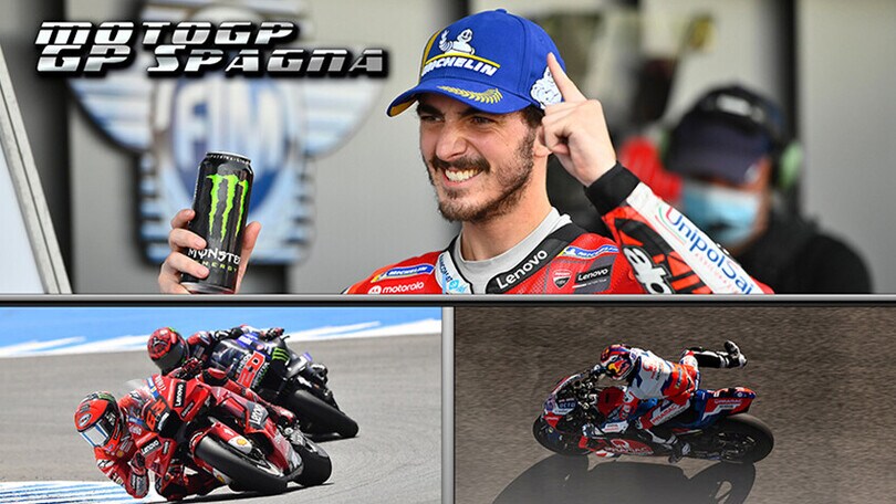 MotoGP, Bagnaia è tornato: pole position e vittoria nel GP Spagna