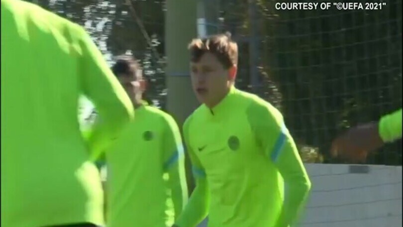 Inter, solo una contusione per Barella