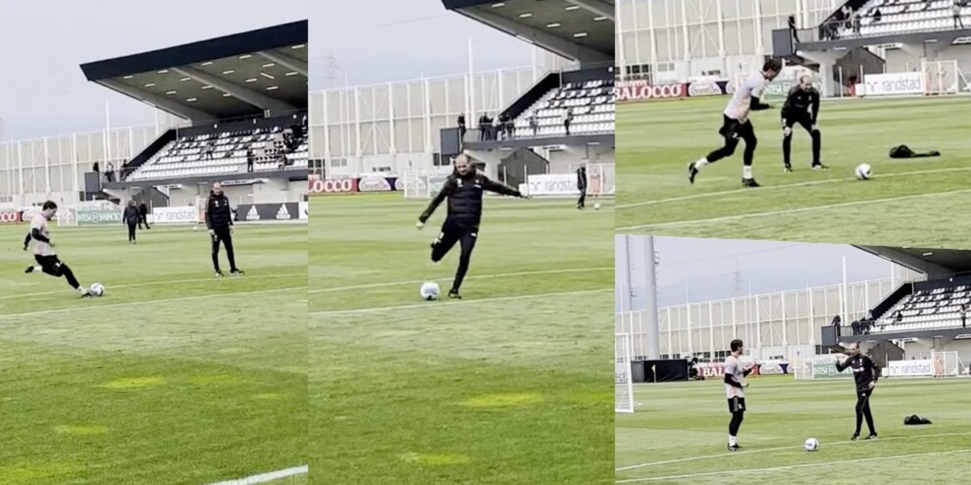 Allegri e Vlahovic, lezioni anti Inter. Colloquio con Max, prove di tiro: la Coppa in testa!