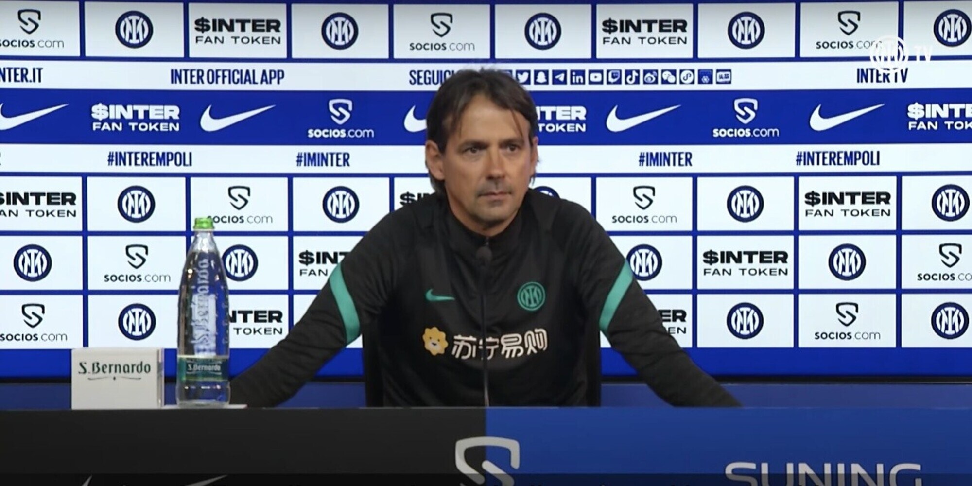 Inter, Inzaghi: "Il Milan non lo guardo, la corsa è su di noi"