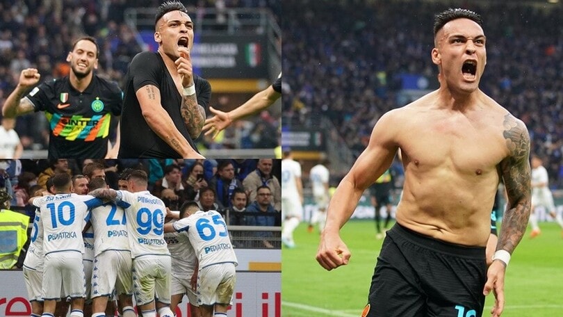 Lautaro trascina l'Inter: uno-due Empoli, poi la clamorosa rimonta