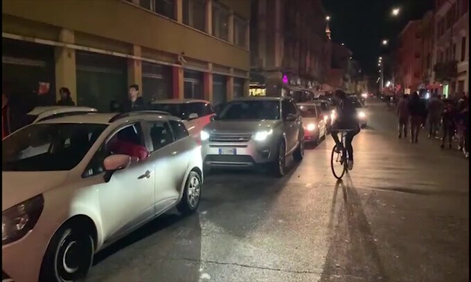Cremonese in Serie A, in città si fa festa