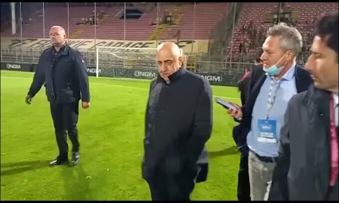 Monza, tutta la delusione di Galliani