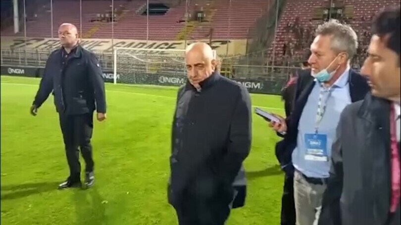 Monza, tutta la delusione di Galliani