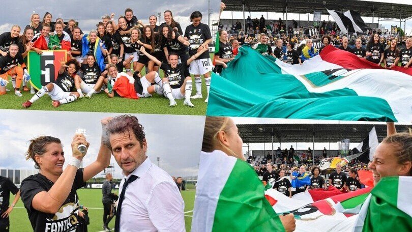 La Juve Women è campione d'Italia: esplode la festa scudetto!