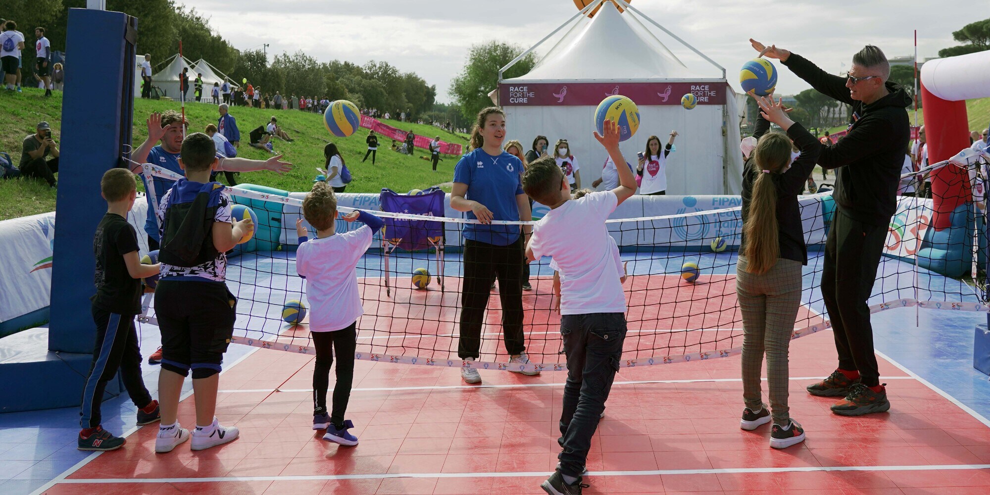 L' S3 al Circo Massimo nel villaggio della Race For The Cure 2022