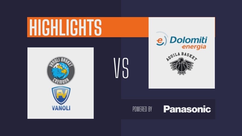 Vanoli Basket Cremona 112-105 Dolomiti Energia Trentino