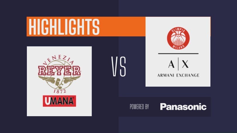 Umana Reyer Venezia 69-74 A|X Armani Exchange Milano