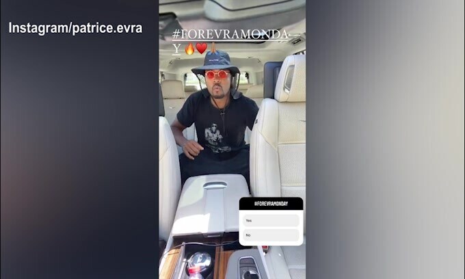 Lunedì, la carica di Patrice Evra è incredibile