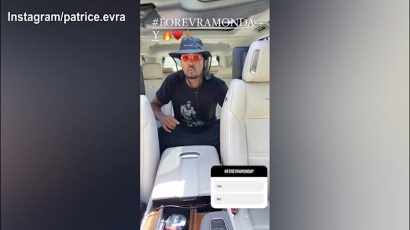 Lunedì, la carica di Patrice Evra è incredibile