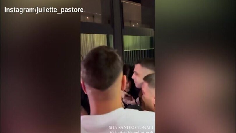 Milan, la grande festa di compleanno per Sandro Tonali
