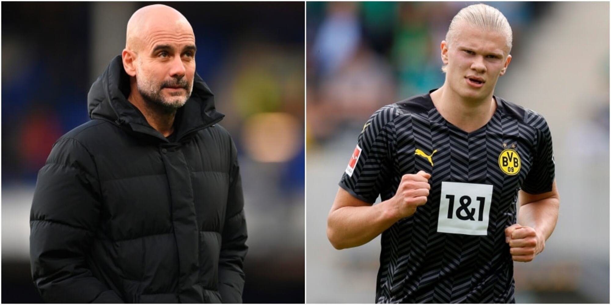 Haaland al City, Guardiola: "Non posso parlarne"
