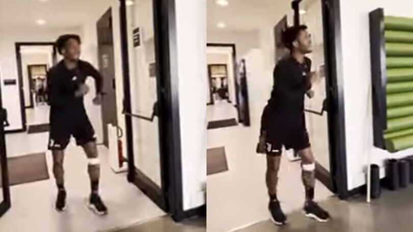 Cuadrado prepara la finale...con un balletto!