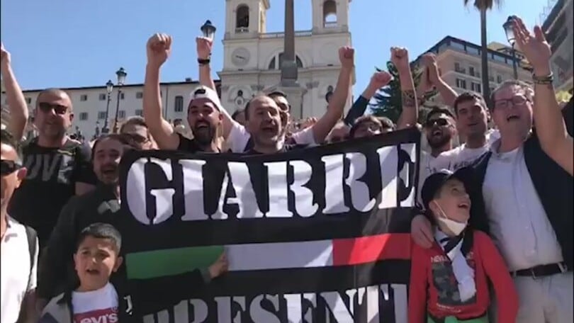 Juve, Piazza di Spagna bianconera