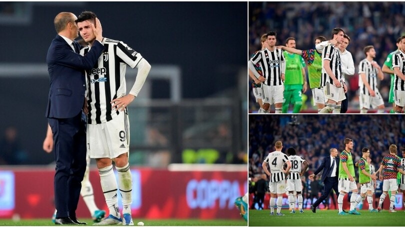 L'amarezza della Juve per la Coppa Italia persa: Morata in lacrime