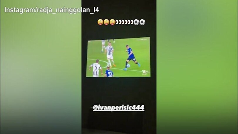 Il gol di Perisic vissuto da Nainggolan: "Che qualità"