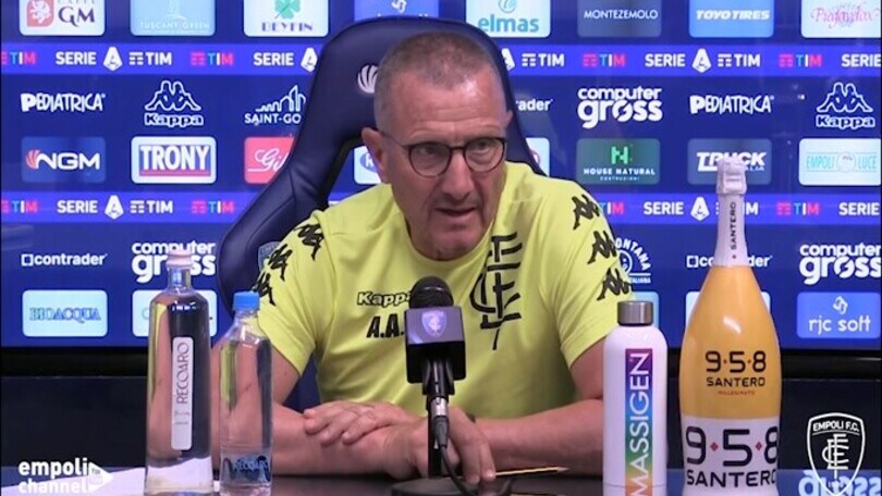 Andreazzoli: "Giocheremo una gara seria"