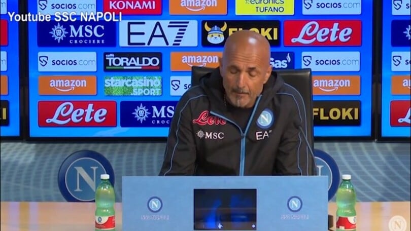 Spalletti contro i giornalisti: "Ci mettevate settimi ad agosto.."