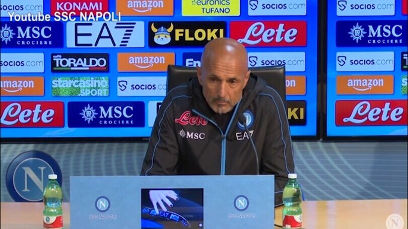 Spalletti: "Napoli, resto anche l'anno prossimo"
