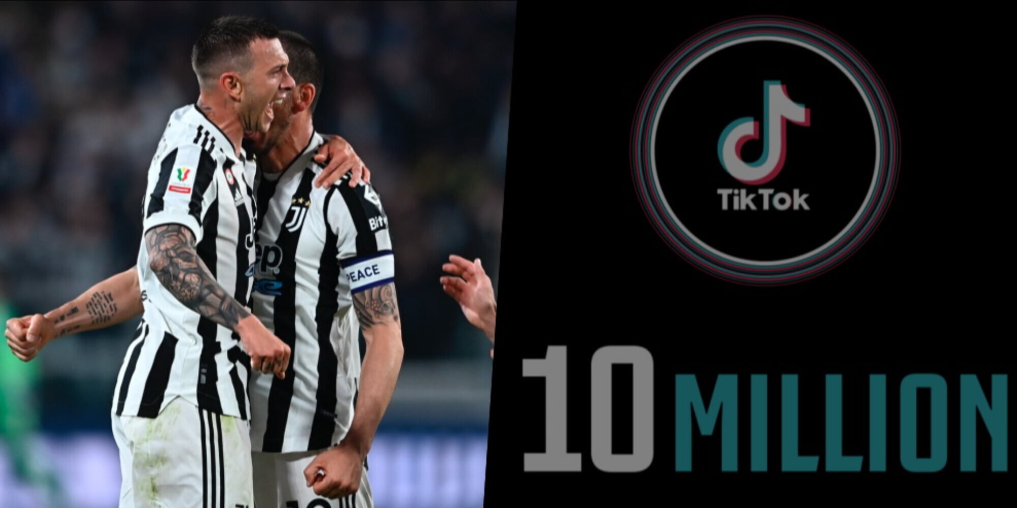 Juve, che successo su TikTok: "Siamo 10 milioni!"