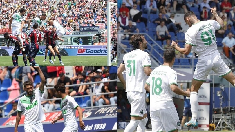 Doppio Scamacca e rovesciata di Berardi: il Sassuolo batte il Bologna 3-1