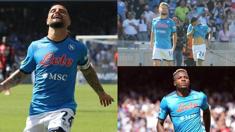 Il Napoli travolge il Genoa: 3-0 firmato Osimhen, Insigne e Lobotka