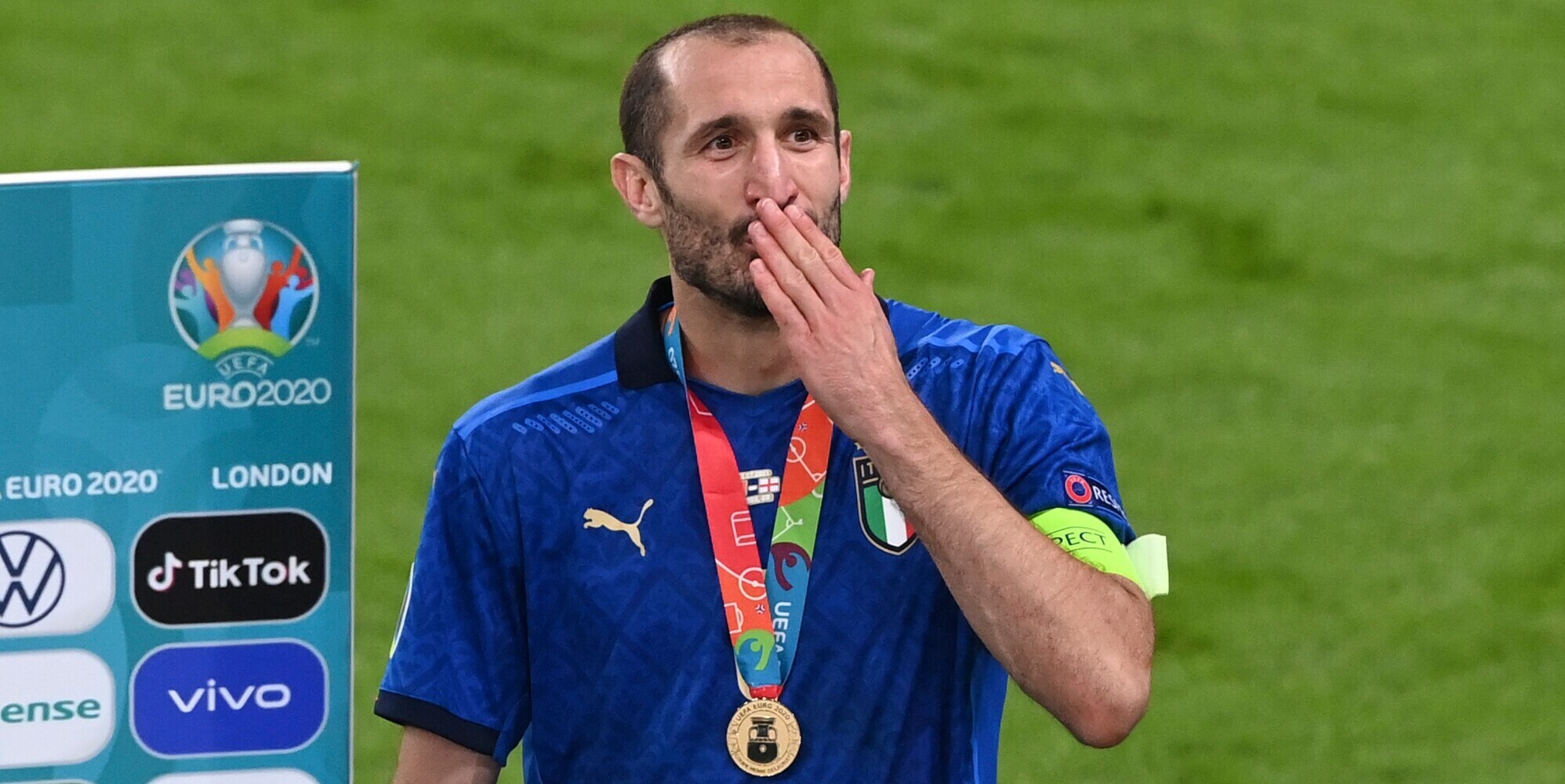 Italia, Re Giorgio d'Europa: il 1 giugno Chiellini saluta contro l'Argentina