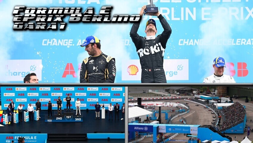 ePrix Berlino: Venturi super con Mortara, Giovinazzi senza speranze