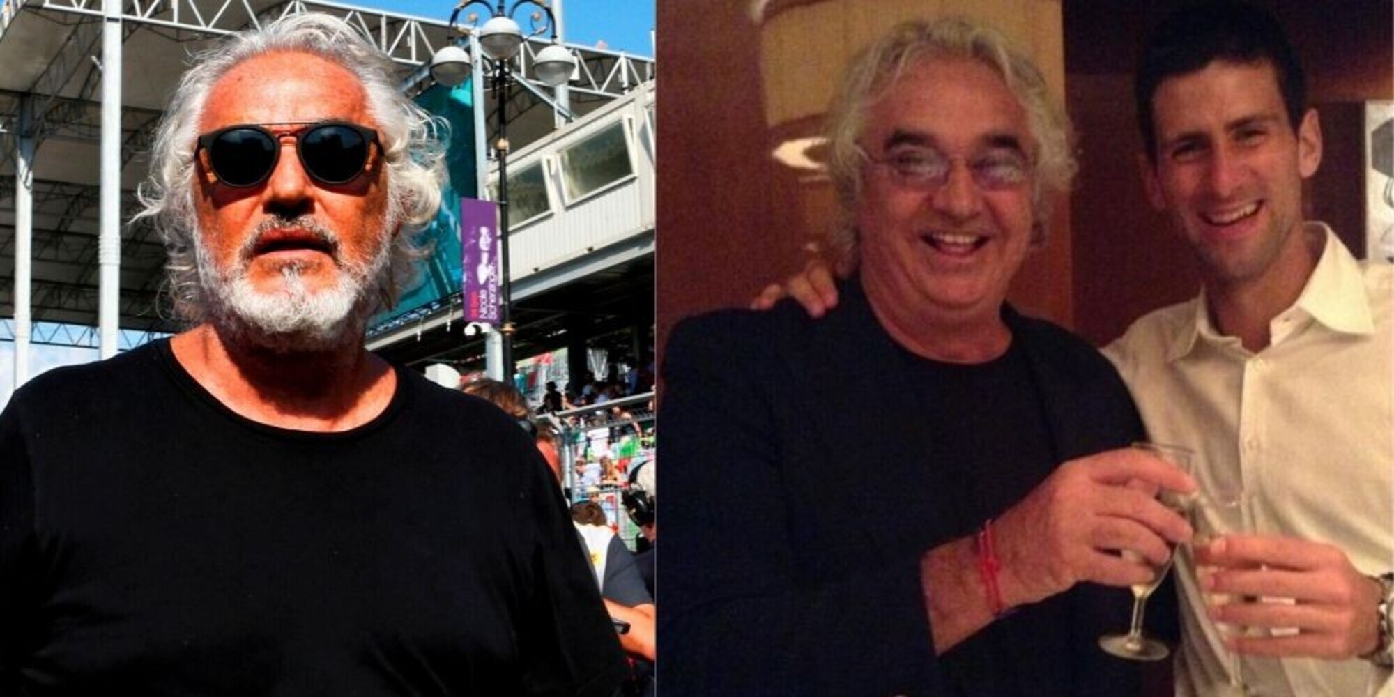 Un "mago" per Flavio Briatore: tutto merito di Djokovic!