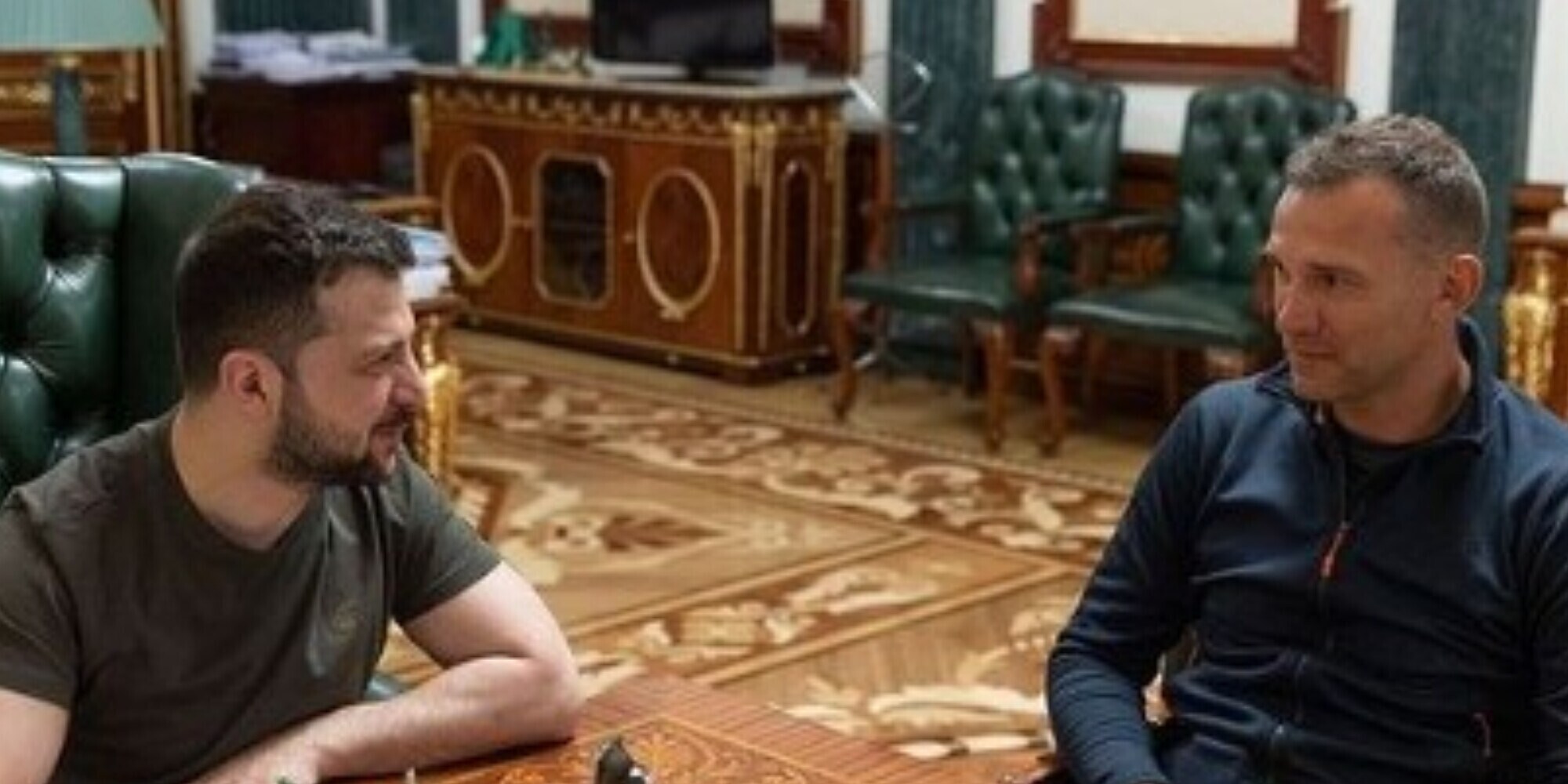 Ucraina, Shevchenko e Zelensky: l'incontro su Instagram