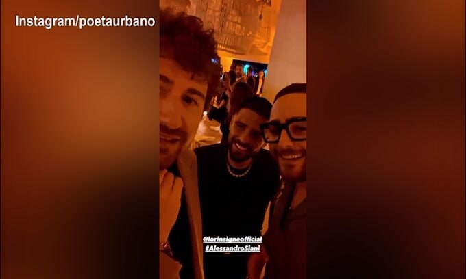 Napoli, Rocco Hunt canta con Lorenzo Insigne