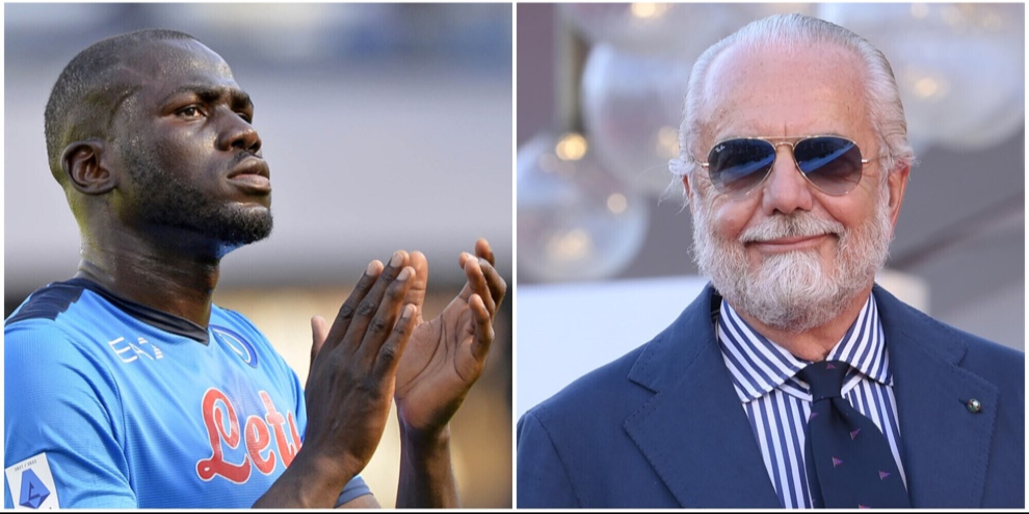 Koulibaly, De Laurentiis apre all'addio: "Nessuno è obbligato a restare"