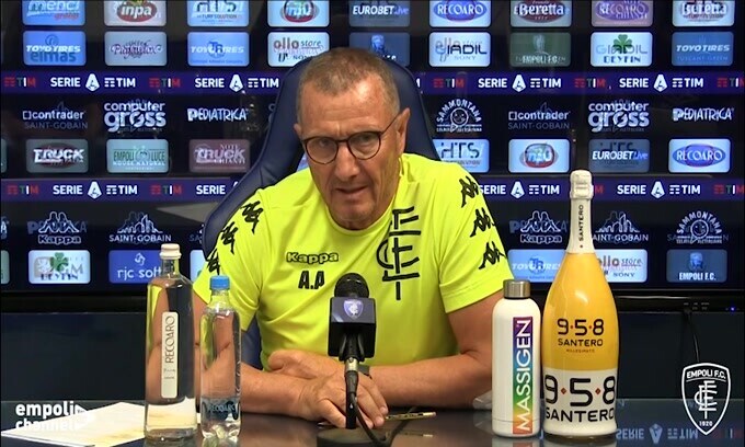 Andreazzoli: "Empoli, che peccato finire questa stagione"